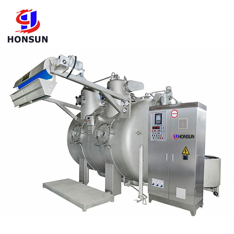 Suhu Dhuwur lan High Pressure Overflow Dyeing Machine O Type